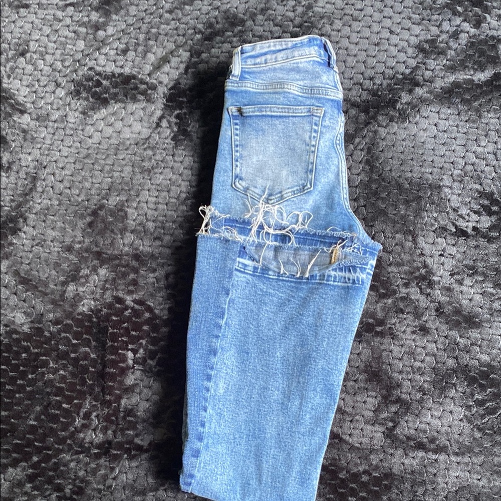 VERVET BY FLYING MONKEY Blue Boot Cut Jeans